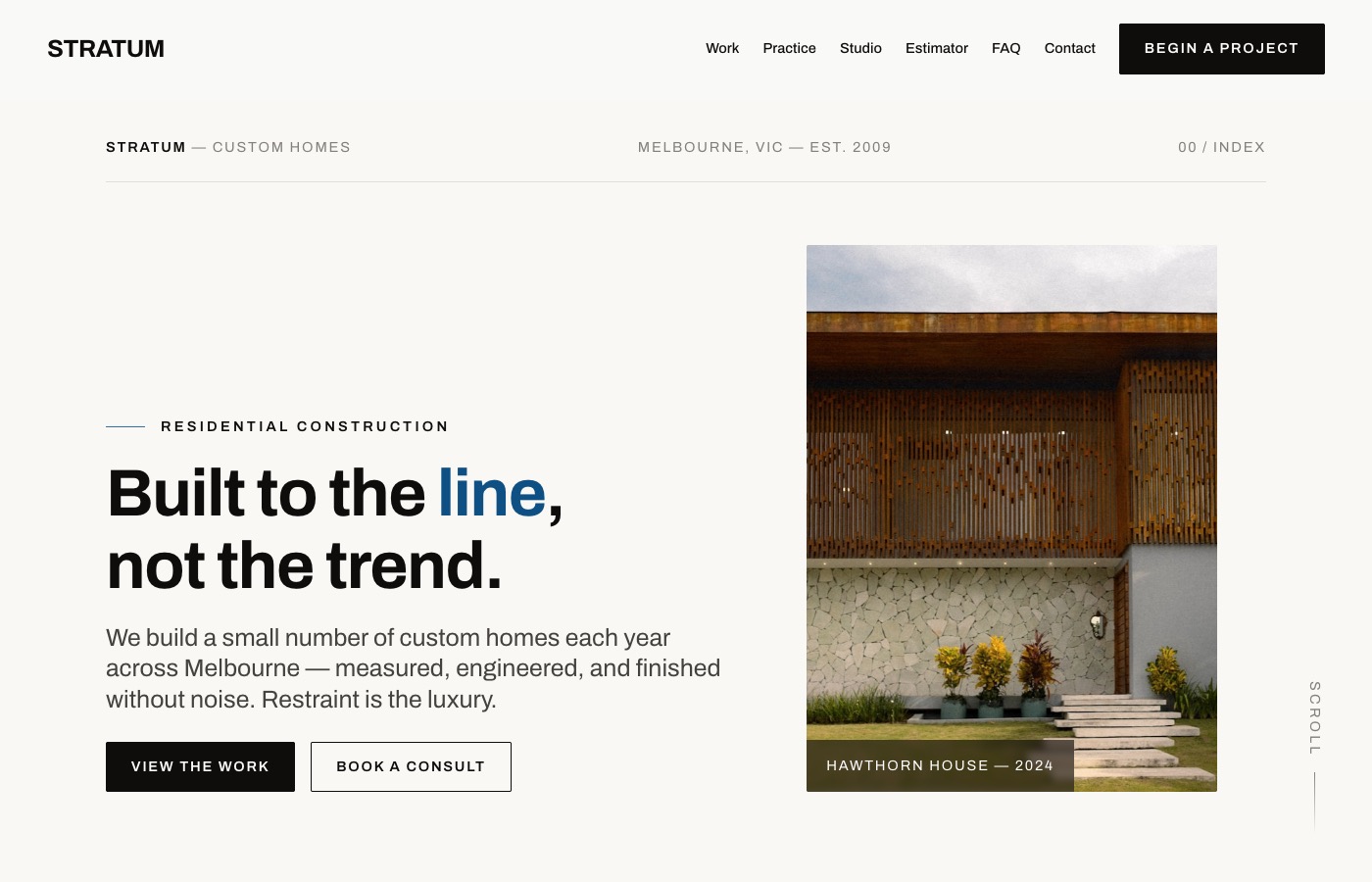Stratum website